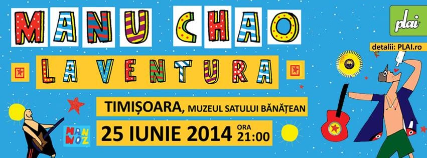 Concert Manu Chao la Timișoara