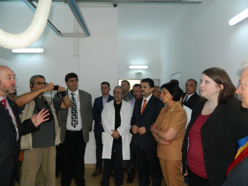 Sala de radiologie la Spitalul din Sebis judetul Arad