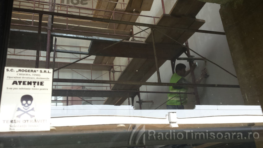 Gara de Nord Timisoara in reparatii