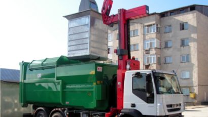 Sistem modern de colectare a deșeurilor, în Deva