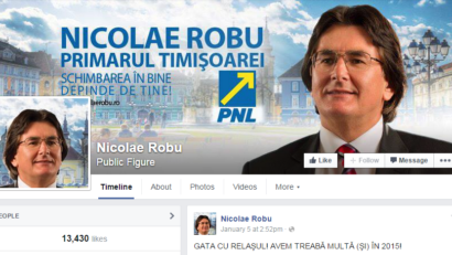 AUDIO / Nicolae Robu va folosi tot mai mult rețeaua Facebook. Află de ce!