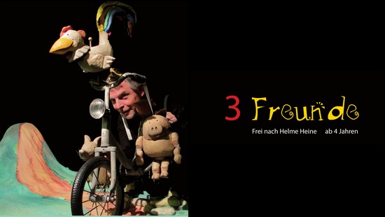 "Trei prieteni" - teatru de păpuşi în limba germană, la Casa Adam Muller Guttenbrunn