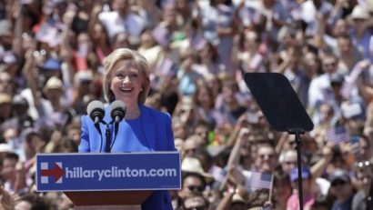 Hillary Clinton: “Voi fi cea mai tânără femeie preşedinte al SUA”