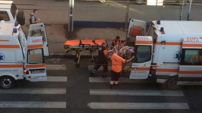 O femeie a născut în stația de tramvai la Timișoara