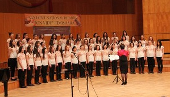 Concert coral şi lansare de CD la Colegiul Naţional de Artă "Ion Vidu" din Timişoara