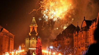 Concerte de Anul Nou în Piața Victoriei din Timișoara