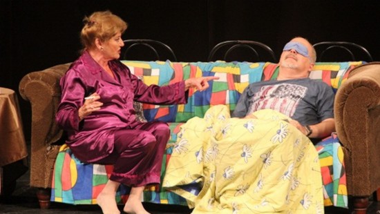 Cristina Deleanu şi Eugen Cristea în comedia "5 acte de dragoste", la Timişoara