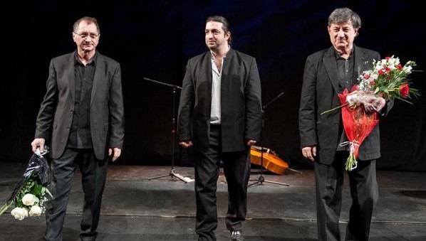 Ion Caramitru şi Horaţiu Mălăele în spectacol la Teatrul de Vară "Ethos"