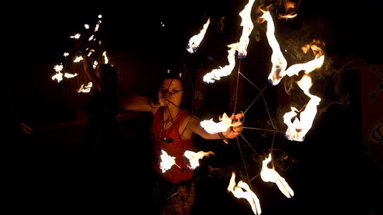 Fire Festival - două zile de spectacole cu foc în Piața Libertății