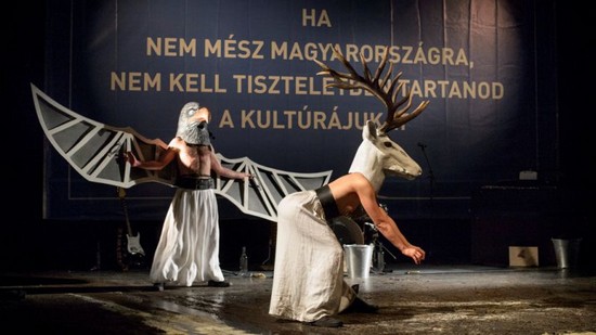 Spectacolul non-verbal ”Maghiar”, la Teatrul Maghiar Timișoara
