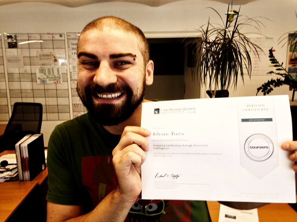 "Inteligenţa Emoţională" - curs gratuit- de Adrian Vîntu, la Oradea Tech Hub