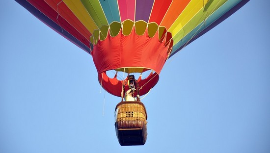 Zbor cu balonul cu aer cald de 1 Mai, la Timișoara