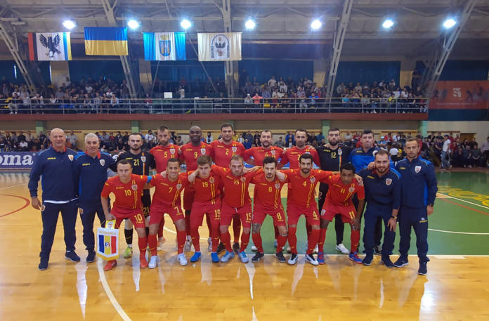 Naționala de fotbal în sală, succes amical cu Ucraina. Urmează și un duel cu Georgia