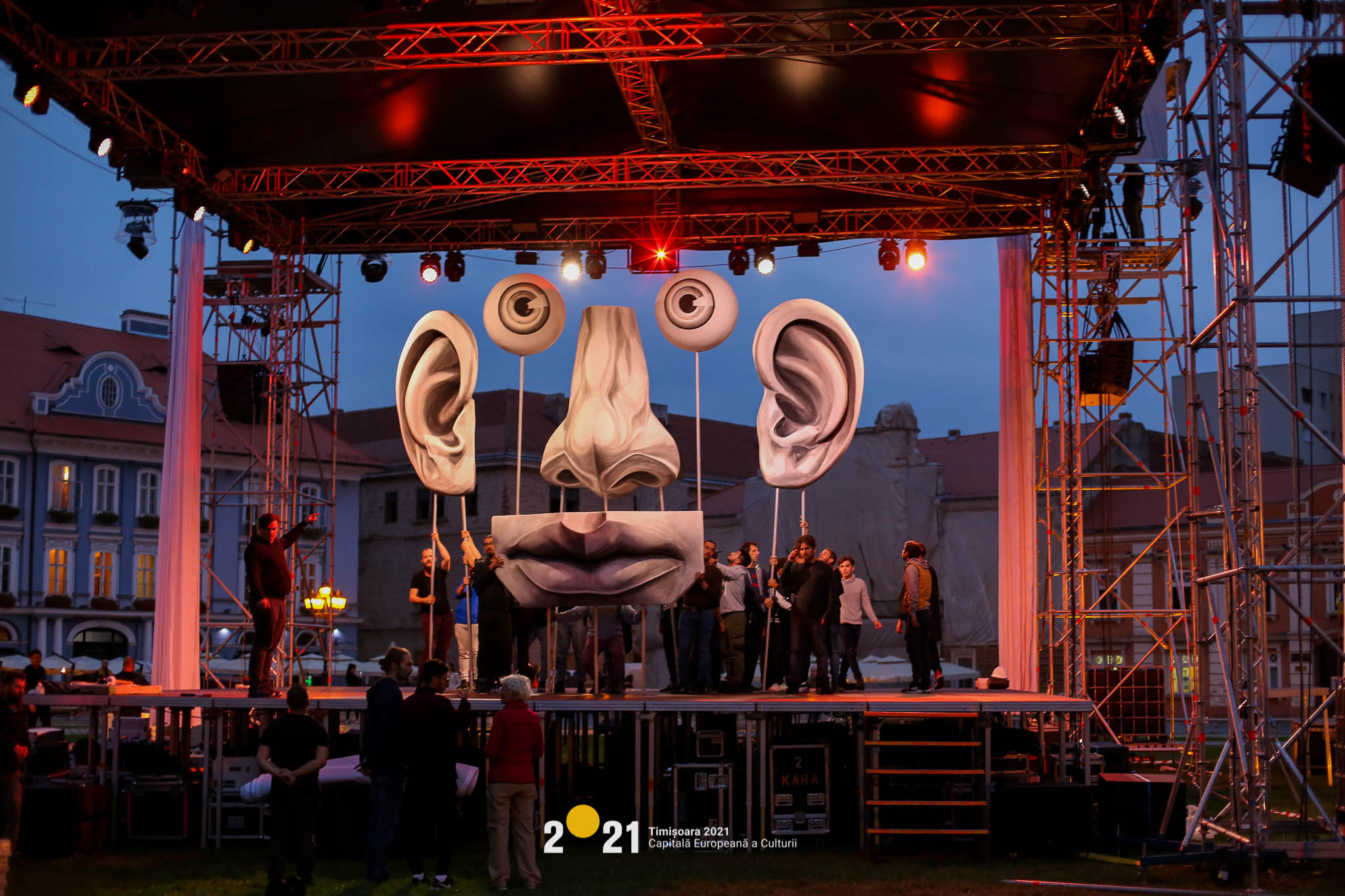 Lumina Unirii: Spectacol grandios timp de trei seri la Timișoara