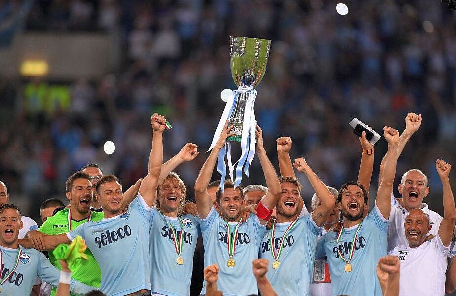 Șirul bun al capitolinilor continuă: Lazio a câștigat Supercupa Italiei