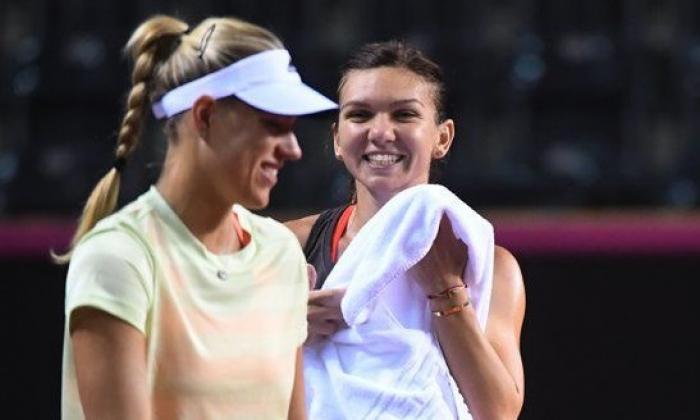 Simona Halep, pereche cu Angelique Kerber pentru un eveniment caritabil