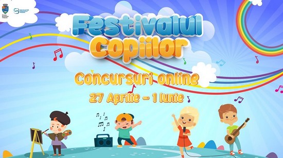 Festival online de creație dedicat copiilor din Timișoara