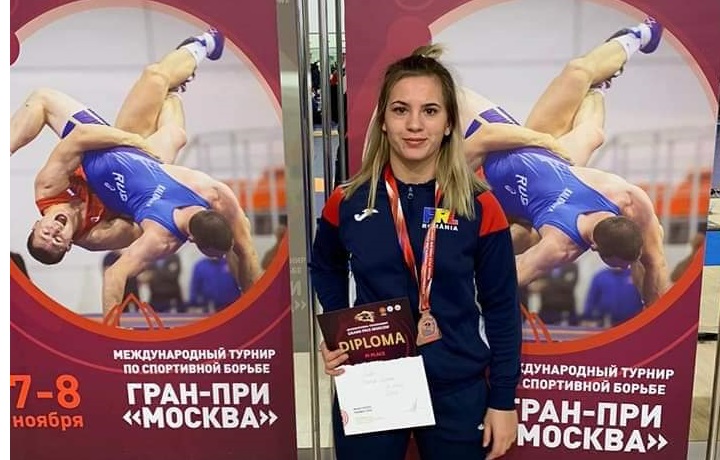 Deveanca Denisa Fodor, medaliată cu bronz pe nisipul de la Moscova