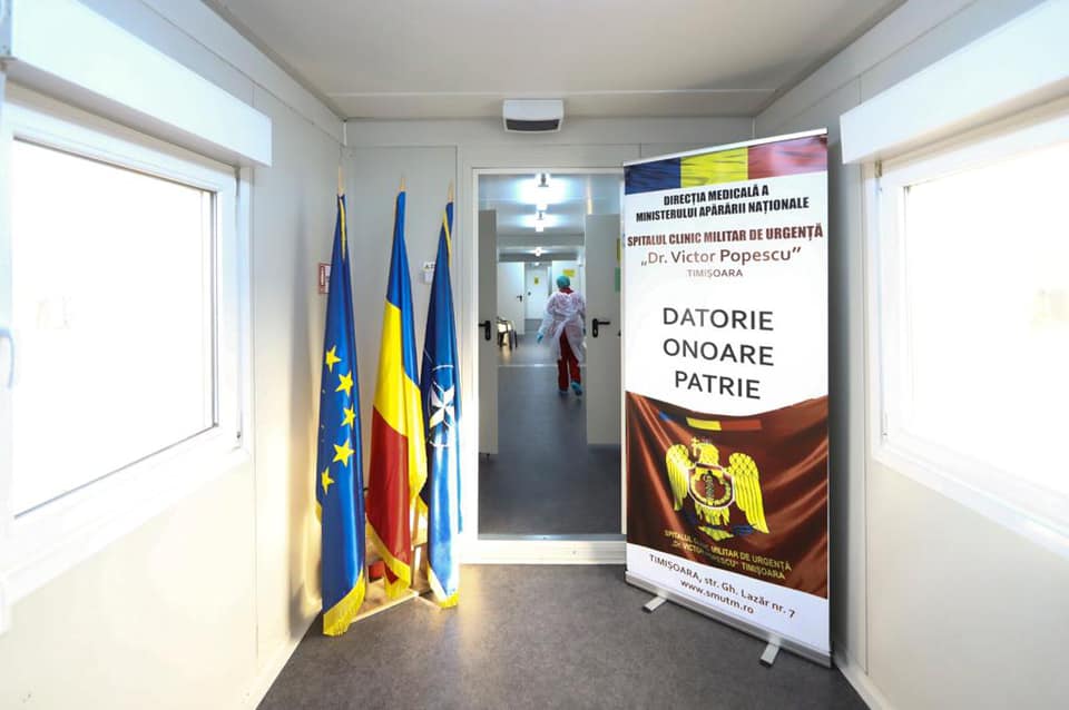 Spitalul Militar din Timișoara este pregătit asigure asistență medicală răniților din Ucraina