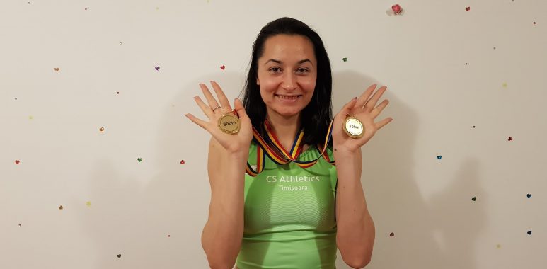 Timișoreanca Daniela Cristina Bălan, două medalii de argint la Campionatele Balcanice