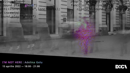 Expoziție de fotografie I’m not here: Adelina Gelu