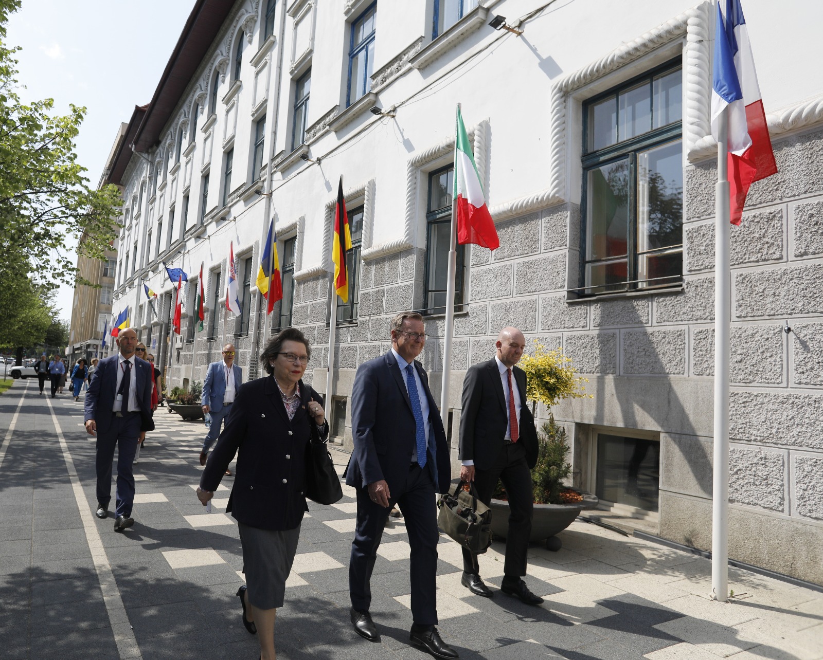 Preşedintele Bundesrat, în vizită oficială la Primăria Timișoara