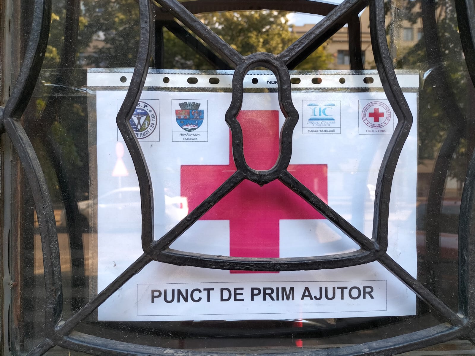 Punctele de prim ajutor din Timișoara sunt deschise în zilele caniculare