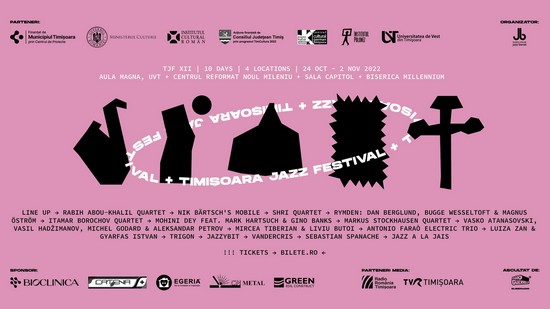 Timișoara Jazz Festival 2022 / PROGRAM