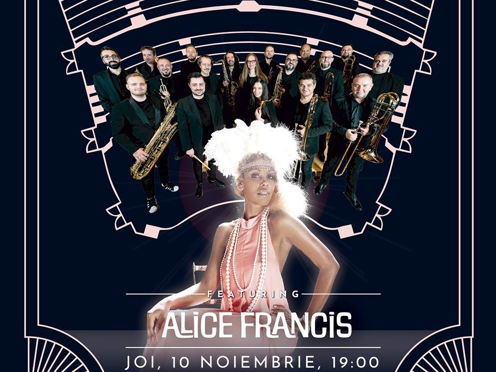 Stejarii „joacă” la concertul de electro-swing susținut de Big Band-ul Radio și Alice Francis
