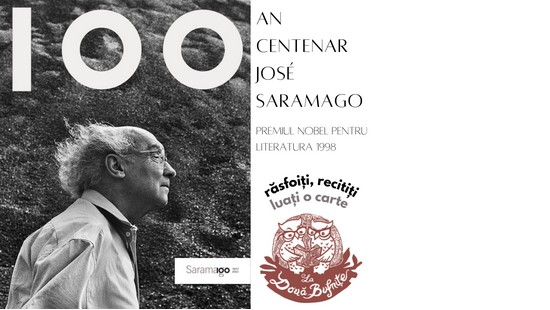 Proiecție de film și lectură performativă cu ocazia Centenarului José Saramago, la Timișoara