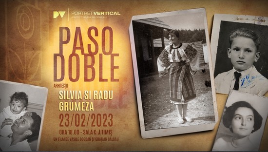 Premiera filmului „Paso doble. Arhitecții Silvia și Radu Grumezea”, un nou film din seria ”Portret vertical”, dedicată personalităților arhitecturii timișorene