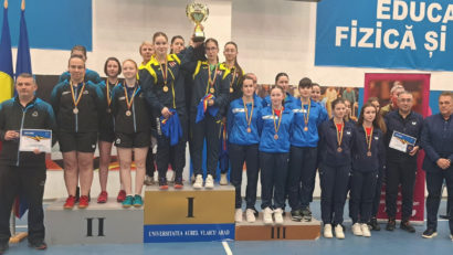 Aradul și Dumbrăvița, pe podium la echipe la Campionatul Național U19
