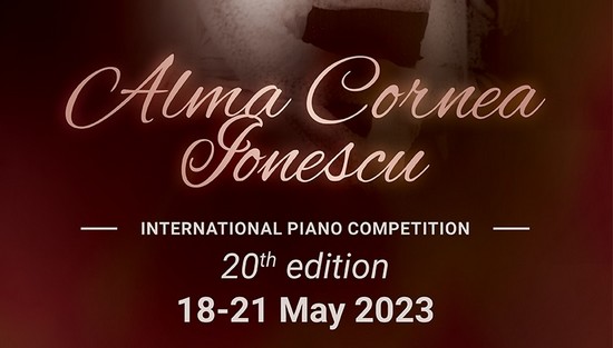 Concurs Internațional de Pian „Alma Cornea Ionescu”, ediție aniversară cu numărul 20