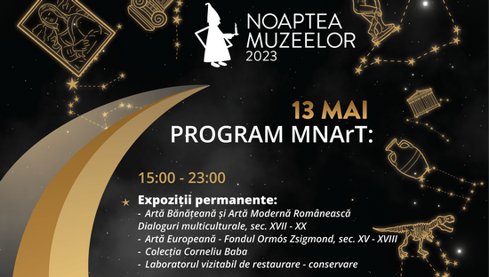 Noaptea Muzeelor 2023 la Muzeul Național de Artă Timișoara
