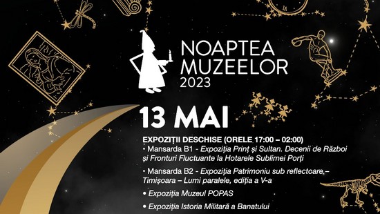 Noaptea Muzeelor 2023 la Muzeul Național al Banatului / PROGRAM