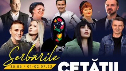Carla`s Dreams, Vunk, Direcția 5 și Irina Rimes la Serbările Cetății Deva 2023 / PROGRAM