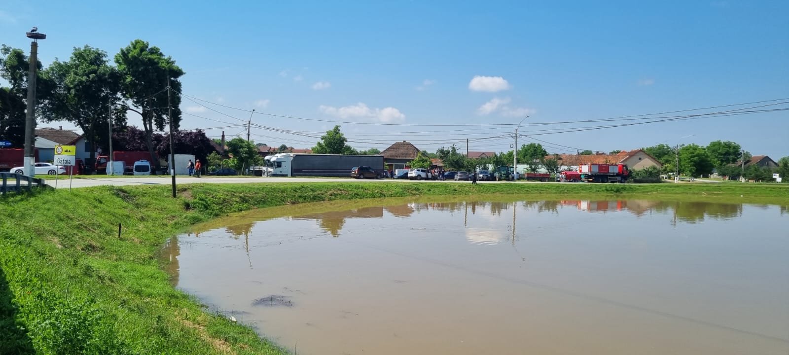 Cod galben de inundații pe râuri din vestul țării