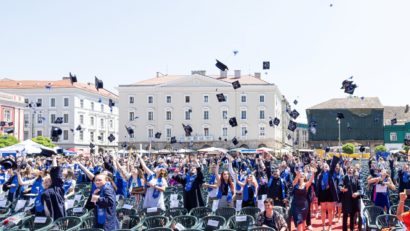Ceremonie de absolvire a promoției 2023 a Universității de Vest din Timișoara