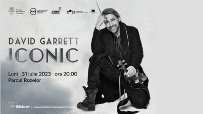 David Garrett, unul dintre cei mai rapizi violoniști din lume, concertază la Timișoara