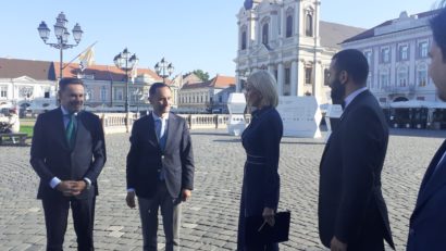 Expoziția Brâncuși de la Timișoara s-a deschis oficial, în prezența premierului și a ministrului Culturii