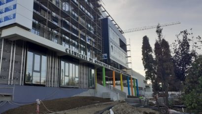 Construcția noii maternități din Timișoara, pe ultima sută de metri