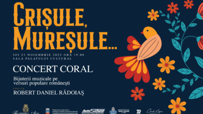 „CRIŞULE, MUREŞULE… Bijuterii corale pe versuri populare românești”, concert-eveniment susținut de Corul Academic al Filarmonicii Arad