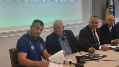 SCM USV Timișoara l-a prezentat pe noul antrenor, care-l înlocuiește pe Valentin Calafeteanu | AUDIO