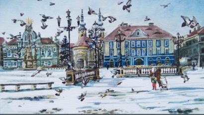 Expoziția „Timișoara, în acuarelele Cristinei Renard”