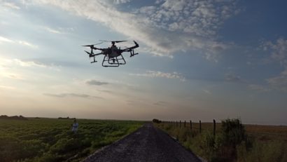 Toate localitățile din județul Arad vor fi monitorizate cu drona în căutarea deșeurilor depozitate ilegal