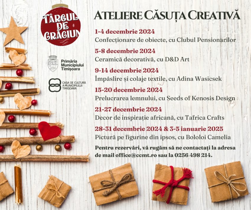 ateliere mos craciun