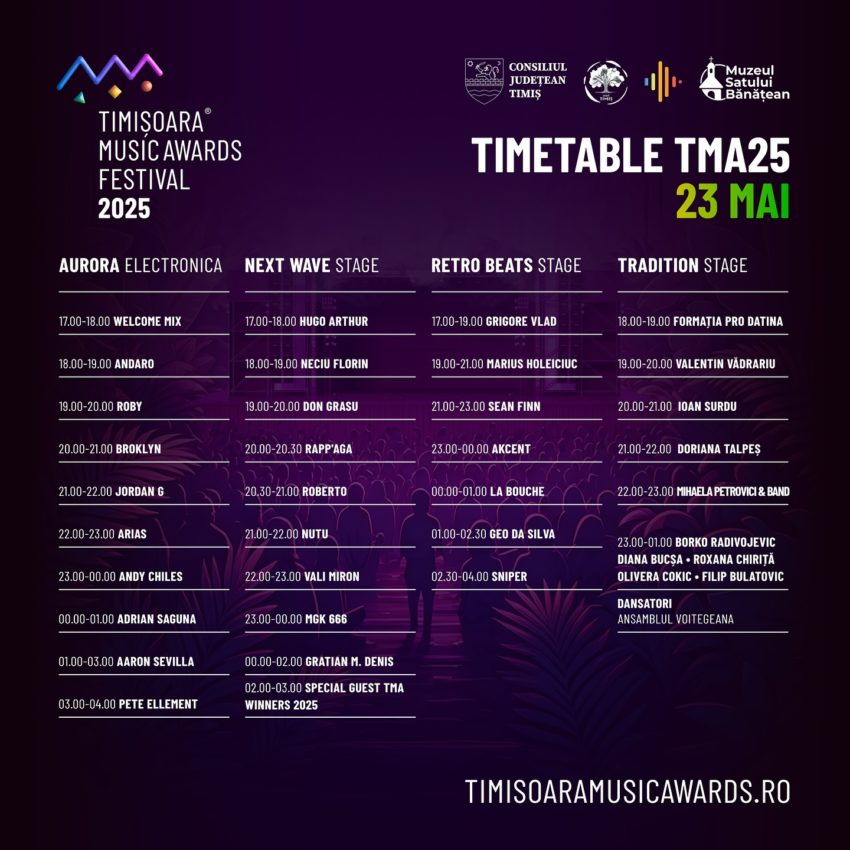 timisoara music awards