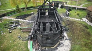 Cauza probabilă a incendiului care a mistuit biserica de la Muzeul Satului Bănățean