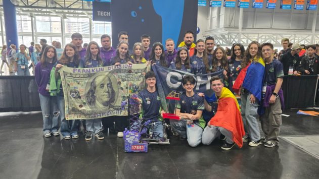 Liceenii timișoreni de la Colegiul Pedagogic “Carmen Sylva”, locul 3 mondial la Campionatul de Robotică