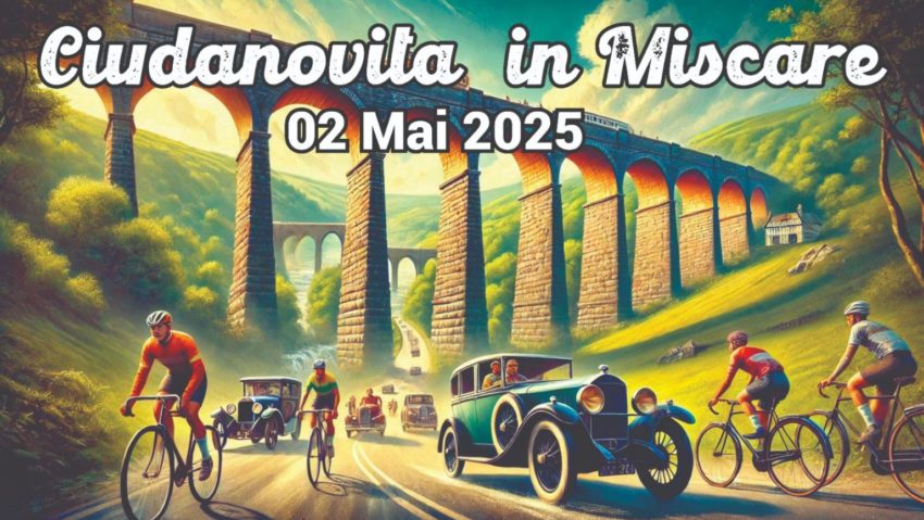 Ciudanovița în mișcare de Ziua Tineretului. Mașini retro, biciclete și cros
